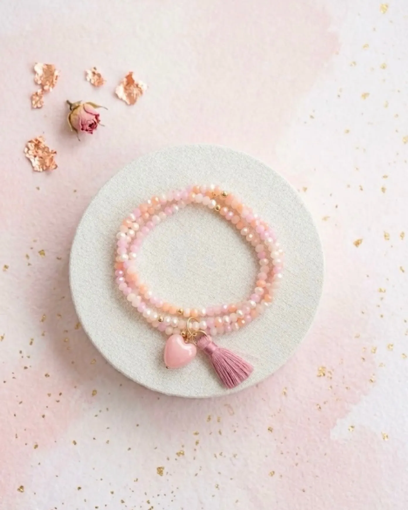 Pulsera Zen solidaria de la campaña Octubre rosa